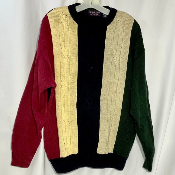 Vintage Roundtree & Yorke Sz L Mens Sweater - Picture 1 of 6